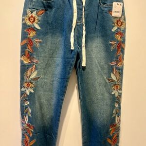 Brand NEW with tag Driftwood Denim Joggers for Free People Size Small (4-6)